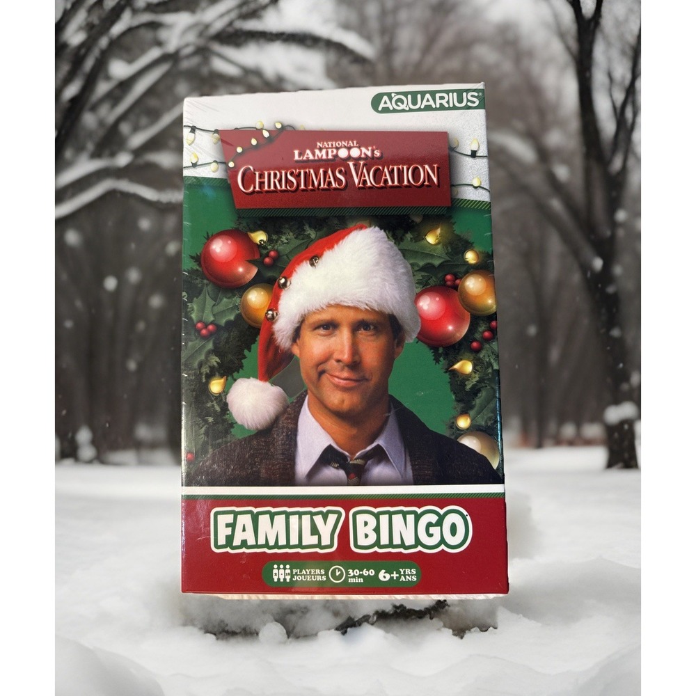 National Lampoons Christmas Vacation Family Bingo Game Brand New Sealed NIB